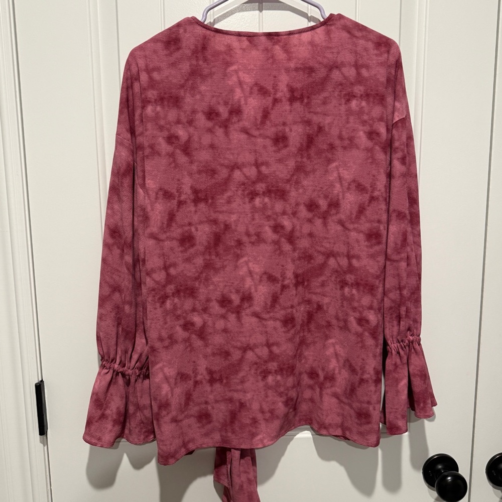 Juicy Couture Pink V-Neck Top - Picture 6 of 9